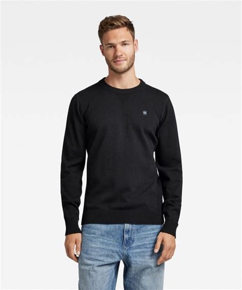 G Star Raw（ジースターロゥ）の「classic Sport R Knitted Topワンポイントロゴセーター（ニットセーター