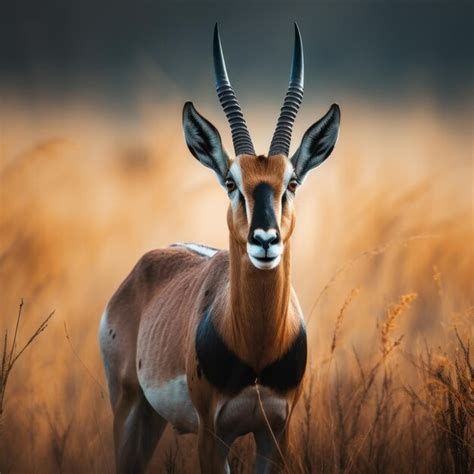 Premium Photo | Antelope in its Natural Habitat Wildlife Photography Generative AI