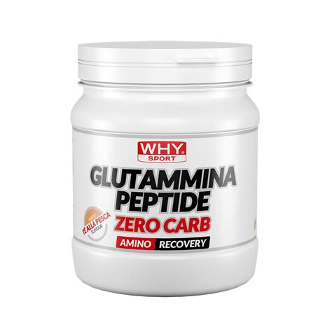 Integratore GLUTAMMINA PEPTIDE ZERO CARB WHYsport