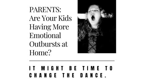 Parents: Are Your Kids Having More Emotional Outbursts at Home?