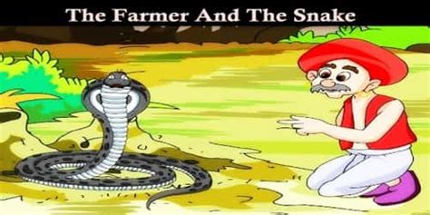 A Farmer And Snake Story Writing Farmer Foto Collections