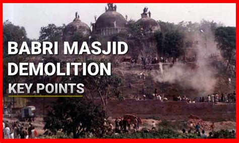 Babri Masjid demolition case verdict: Key Points