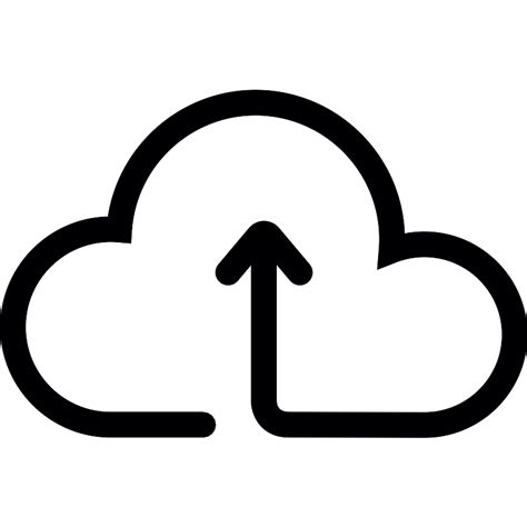 Cloud Upload Signal Vector SVG Icon SVG Repo