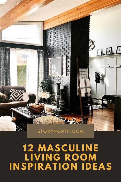 Masculine Living Room Inspiration Ideas Storynorth Masculine