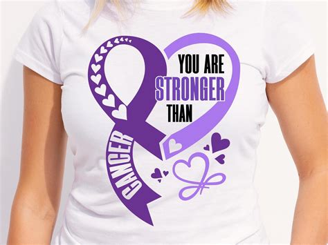 Pancreatic Cancer Awareness Svg Png You Are Stronger Than Cancer