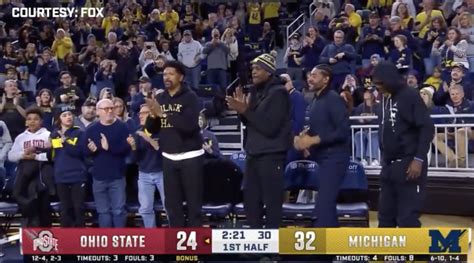 Michigan’s Fab Five Reunited at Crisler Center for First Time Since 1993