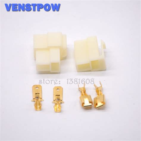 Sets Mm Pin Automotive Electrical Wire Connector Male