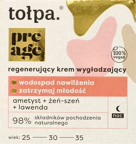 TOŁPA krem do twarzy regenerująco wygładzający na noc 50 ml