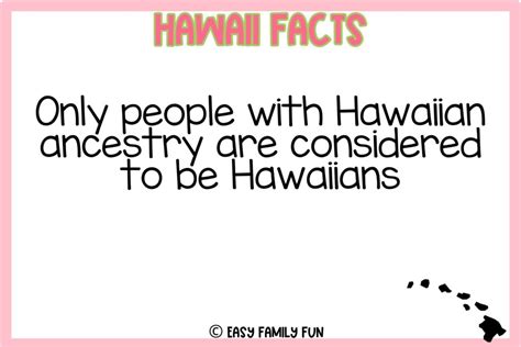 Amazing Facts About Hawaii [Free Fact Cards] - Easy Family Fun- Games ...