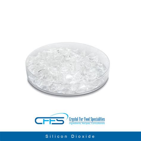 Silicon Dioxide – Crystal for Food Specialties