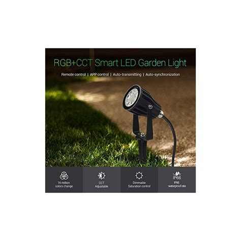 Mi Light Futc04 Faretto Da Giardino Con Picchetto Led 6w Rgb Cct 2700k