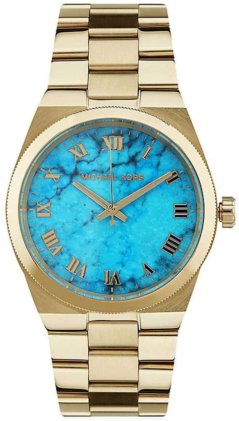 Michael Kors Channing Turquoise Dial MK5894 Womens Watch - ZetaWatches