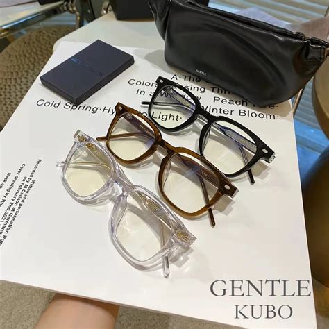 Gm Brand Gentle Square Oval Myopia Glasses Frame Monster Kubo Wom