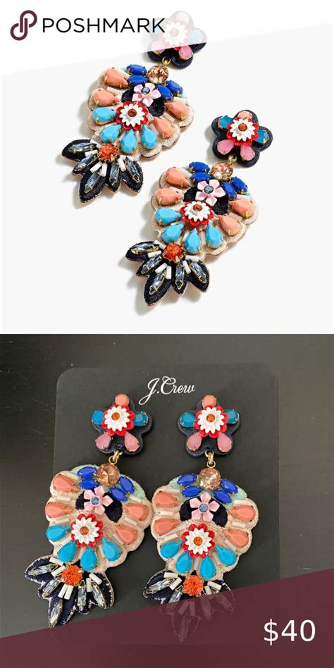 J Crew Statement Earrings Brand New J Crew Statement Earrings