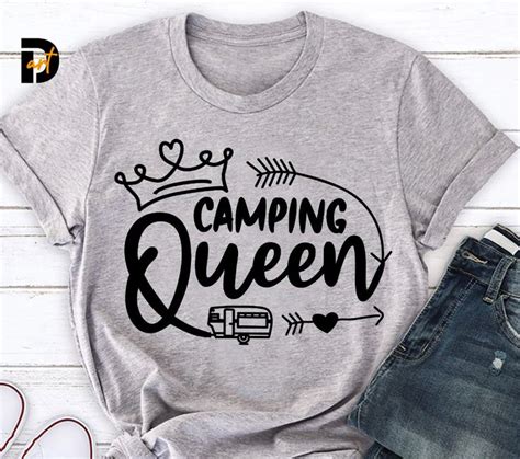 Camping Queen Svg Camping Svg Queen Svg Crown Svg Camper Svg Love