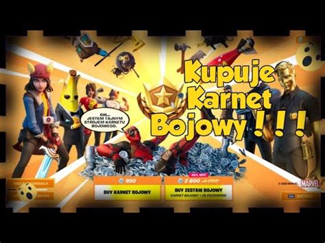 Kupuje Karnet Bojowy Fortnite Polska YouTube