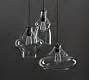 McCarthy 3 Light Glass Pendant Pottery Barn