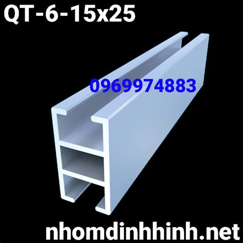 Thanh nhôm định hình 20x20 giá tốt Hotline 0969 974 883