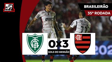 AMÉRICA MG 0X3 FLAMENGO GOLS DO MENGÃO NARRAÇÃO RAFA PENIDO