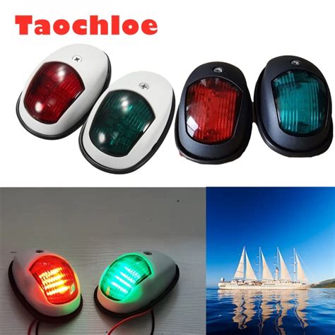 Red Green Led Marine Navigation Light V V Boat Bow Singnal Light