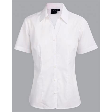 Benchmark Executive Lady Short Sleeve Shirt Work In It