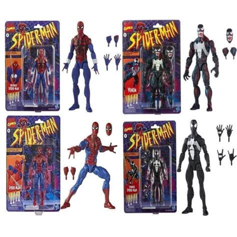 SPIDERMAN ACTION FIGURE 6 Inch Spider Man Marvel Legends Retro Classic