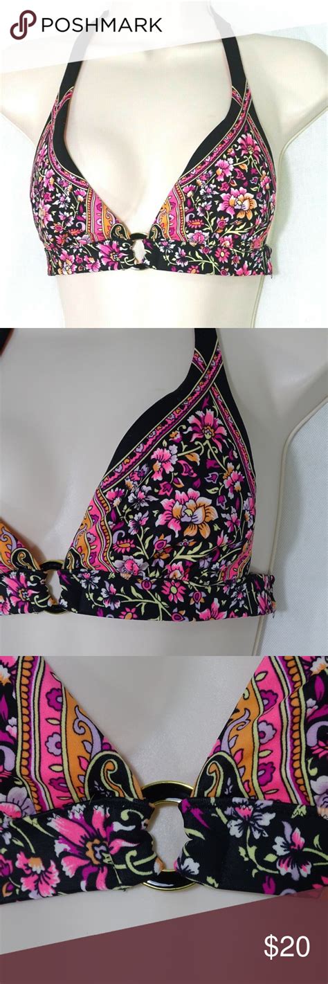 Victorias Secret Halter Triangle Bikini Swim Top Item Description