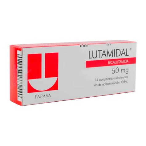 Lutamidal Bicalutamida 50 Mg Cont 14 Comprimidos Recubiertos Punto