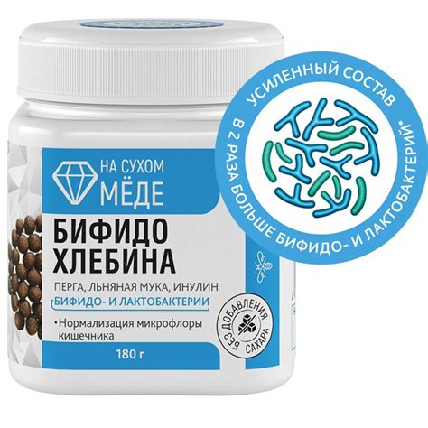 Бифидохлебина на сухом мёде 180г купить по самой выгодной цене с ...