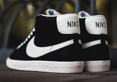 Nike Blazer Mid Premium Vintage - Black - White - SneakerNews.com