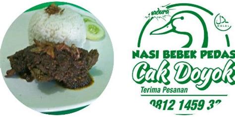 Daftar Harga Menu Delivery Nasi Bebek Cak Doyok Cikarang Jakarta