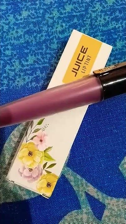 Juice Lip Tint Shade Nom 95symttenjuice Cosmetics Flipkart Youtube