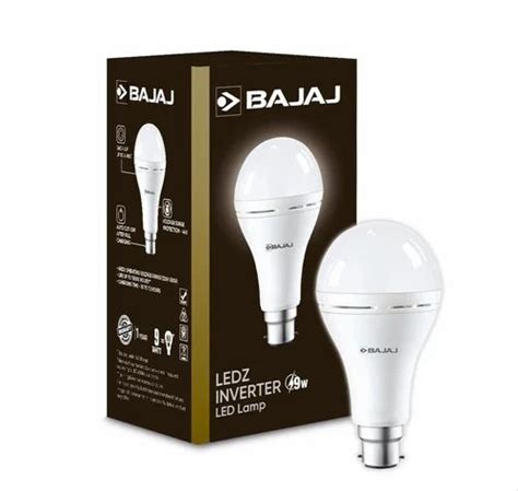 W Round Bajaj Led Bulb W Natural White At Rs Item In New Delhi