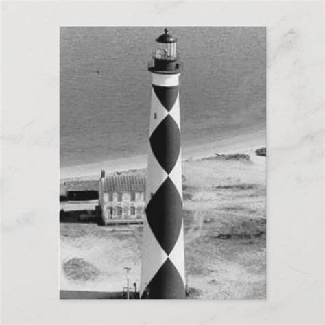 Cape Lookout Lighthouse Postcard Zazzle In Lighthouse