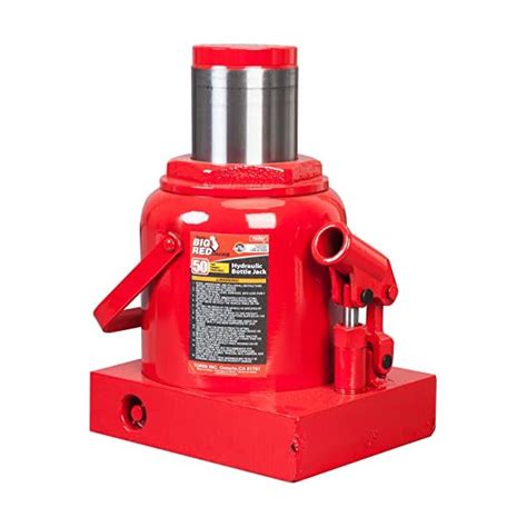 BIG RED T95007 Torin Hydraulic Stubby Low Profile Welded Bottle Jack