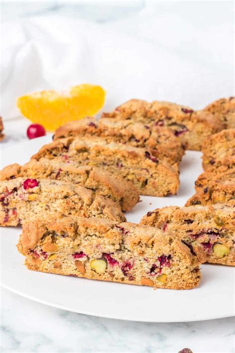 Cranberry Orange Pistachio Biscotti Days Of Baking And More