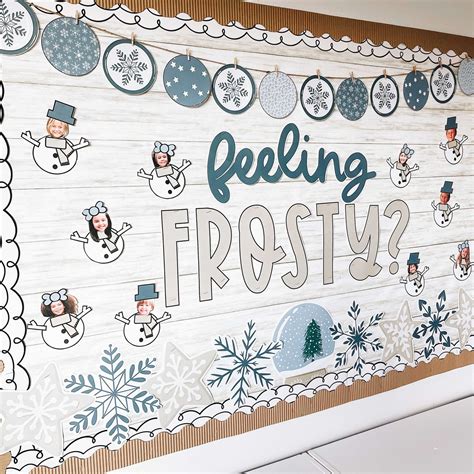 Winter Bulletin Board Stephanie Nash A Touch Of Class Teaching