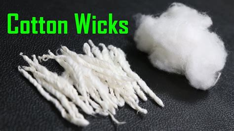 How To Make Candle Wicks From Cotton Balls