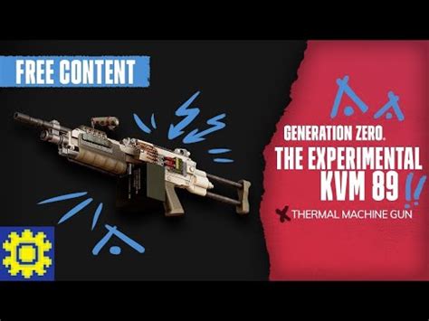 Experimental Kvm 89 Generation Zero Weapon Encyclopedia YouTube