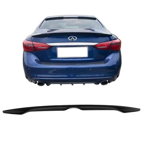 Ikon Motorsports Trunk Spoiler Compatible With Infiniti Q