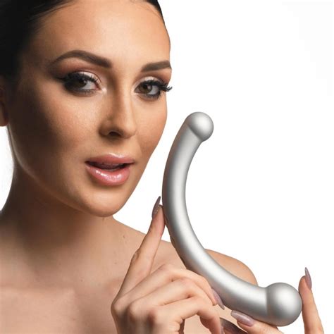 10X Vibra Crescent Vibrating Silicone Dual Ended Dildo