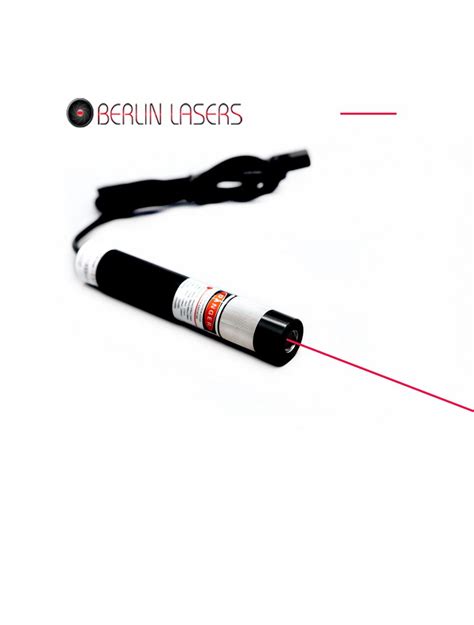 Separate Crystal Lens Nm Red Line Laser Module Adjustable Focus