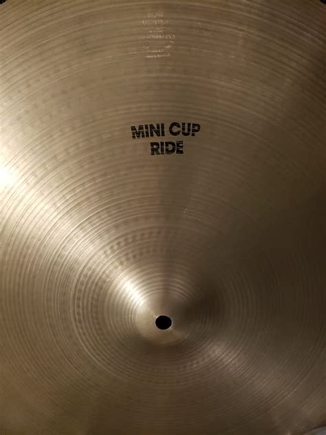 Zildjian Avedis Mini Cup Ride Cymbal 20 Reverb