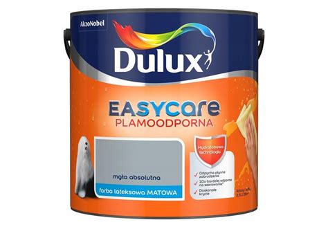 DULUX EASY CARE Farba MGŁA ABSOLUTNA 2 5l 5237245 Cena Opinie