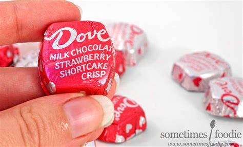 Sometimes Foodie Dove Milk Chocolate Strawberry Shortcake Crisp Target