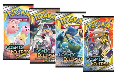 Pok Mon Cosmic Eclipse Paquet Booster Anglais Sun Moon