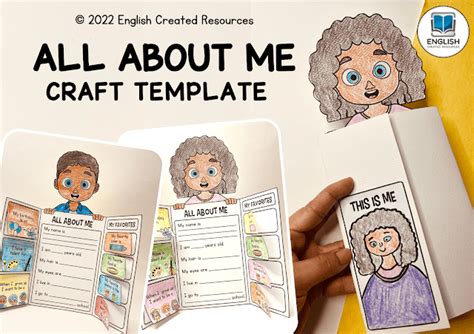 All About Me Craft - English Created Resources