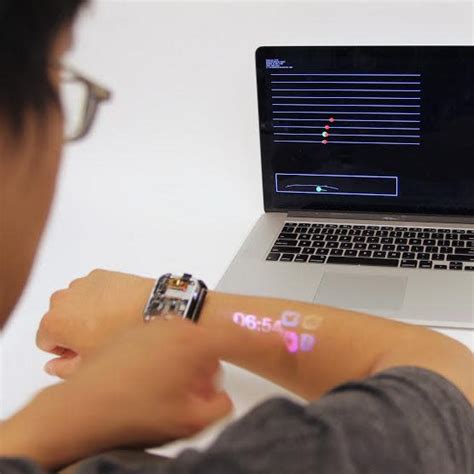 This Smartwatch Turns Your Arm Into A Touchscreen