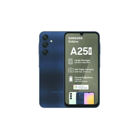 Samsung Galaxy A25 5g 128gb Blue Black Cacellular