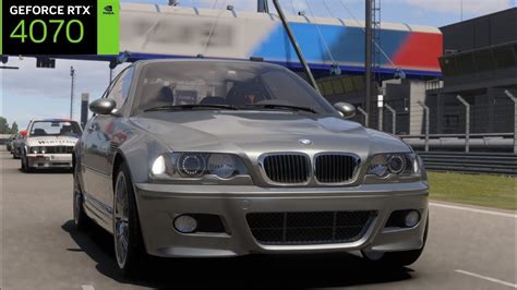 BMW E46 M3 2005 at Nürburgring full circuit One lap race in Forza